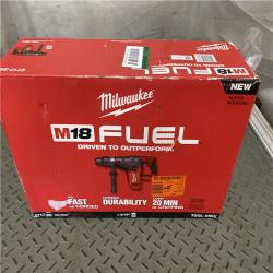 Houston location AS-IS MILWAUKEE M18 FUEL 18V Lithium-Ion Brushless Cordless 1-9/16 in. SDS-Max Rotary Hammer (Tool-Only)