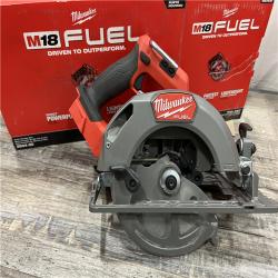 AS-IS Milwaukee M18 FUEL 18V Lithium-Ion Brushless Cordless 7-1/4 in. Circular Saw (Tool-Only)