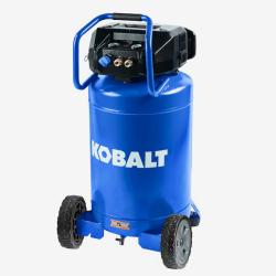 DALLAS LOCATION - Kobalt 20-Gallon Portable Electric 175 PSI Vertical Air Compressor PALLET - (8 UNITS)