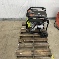 Houston Location - AS-IS Ryobi Gas Powered Generator 6,500 Running Watts 8,125 Starting Watts