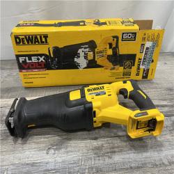 AS-IS DeWalt DCS389B FLEXVOLT 60V MAX Cordless Brushless Reciprocating Saw (Tool-Only)