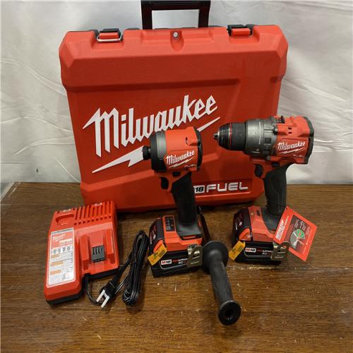AS-ISM18 FUEL 18V Lithium-Ion Brushless Cordless Hammer Drill and Impact Driver Combo Kit (2-Tool) with 2 Batteries