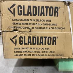 DALLAS LOCATION - Gladiator Ready-to-Assemble Steel Freestanding Garage Cabinet in Hammered Granite PALLET - (4 UNITS)