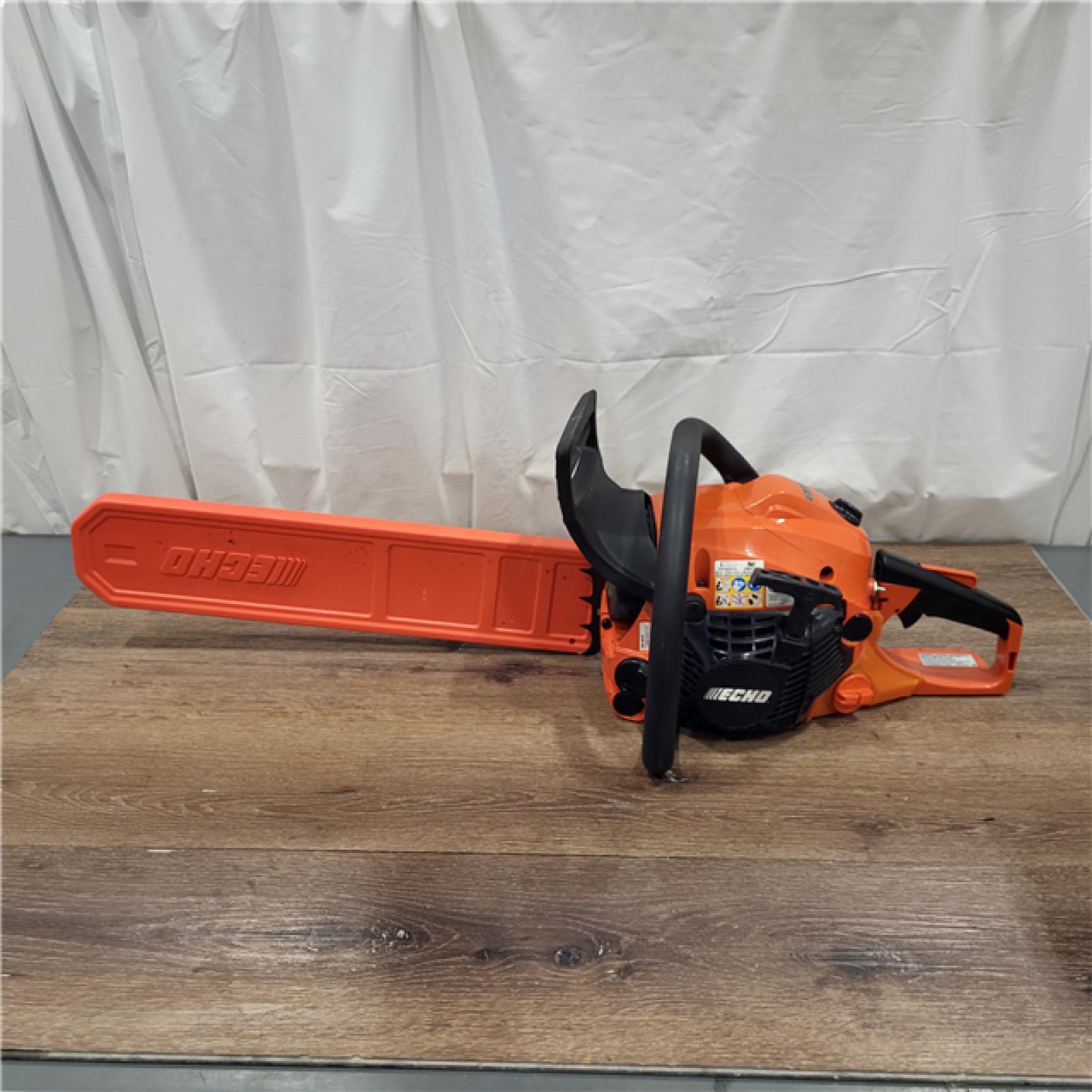 AS-IS ECHO 20 in. 50.2 Cc 2-Stroke Gas Rear Handle Chainsaw