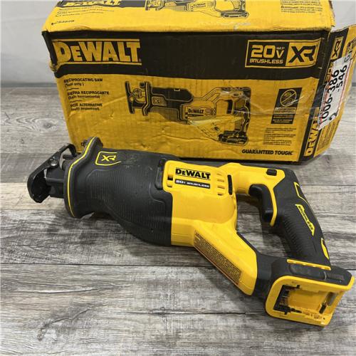 AS-IS DEWALT 20V MAX XR Cordless Brushless Reciprocating Saw (Tool Only)