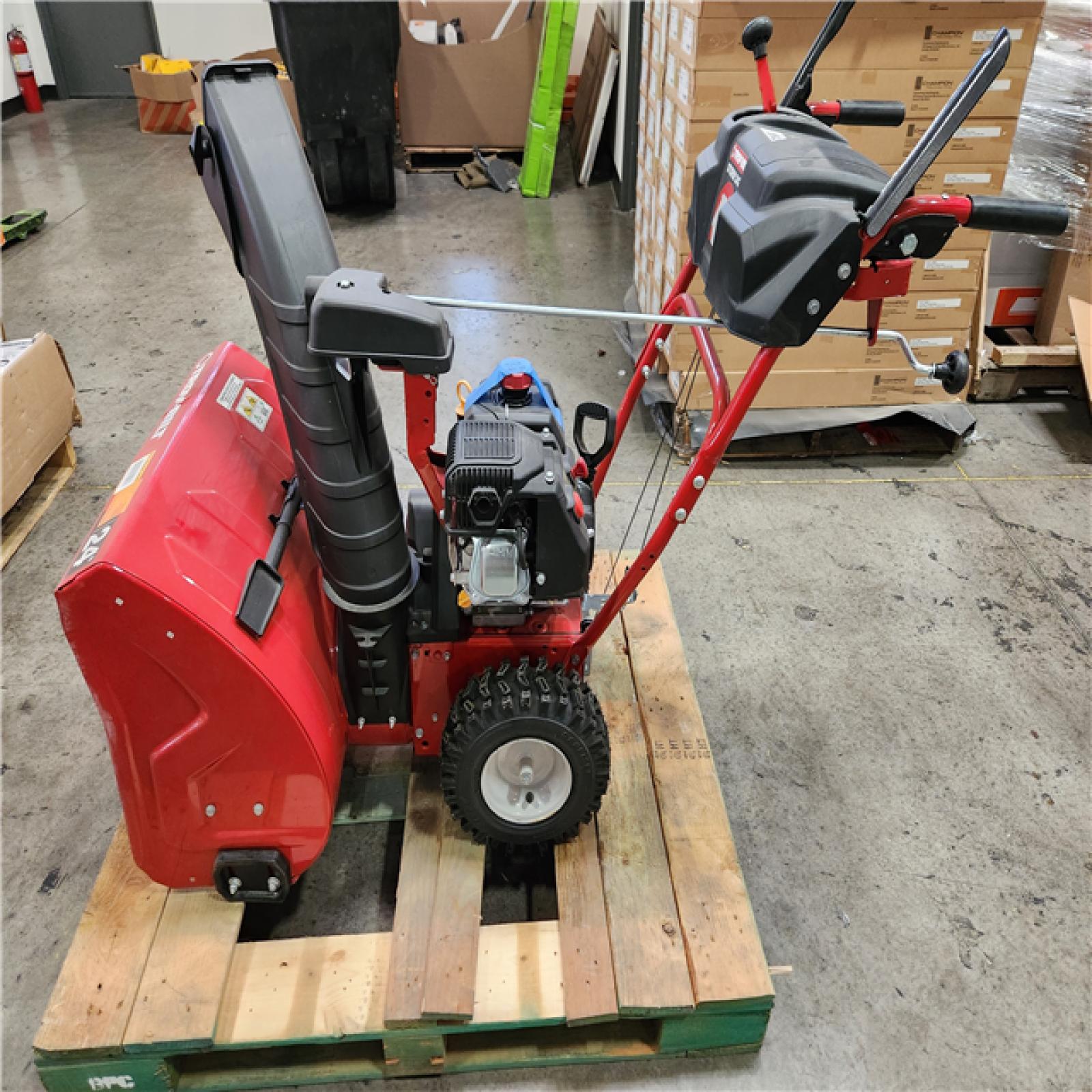 Phoenix Location Troy-Bilt Storm 24 in. 208 cc Two- Stage Gas Snow Blower with Electric Start Self Propelled