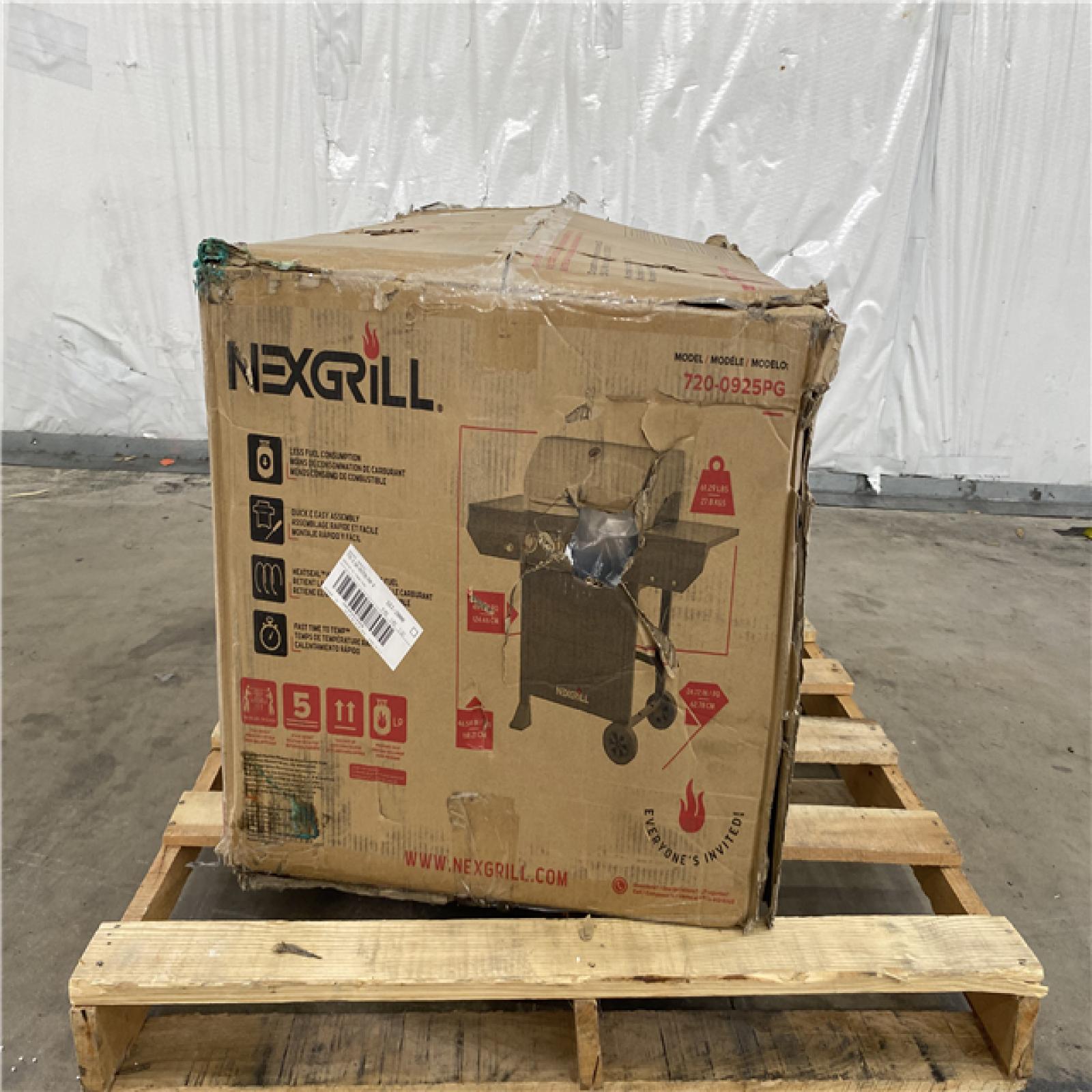 Houston Location - AS-IS Nexgrill 4 Burner Gas Grill