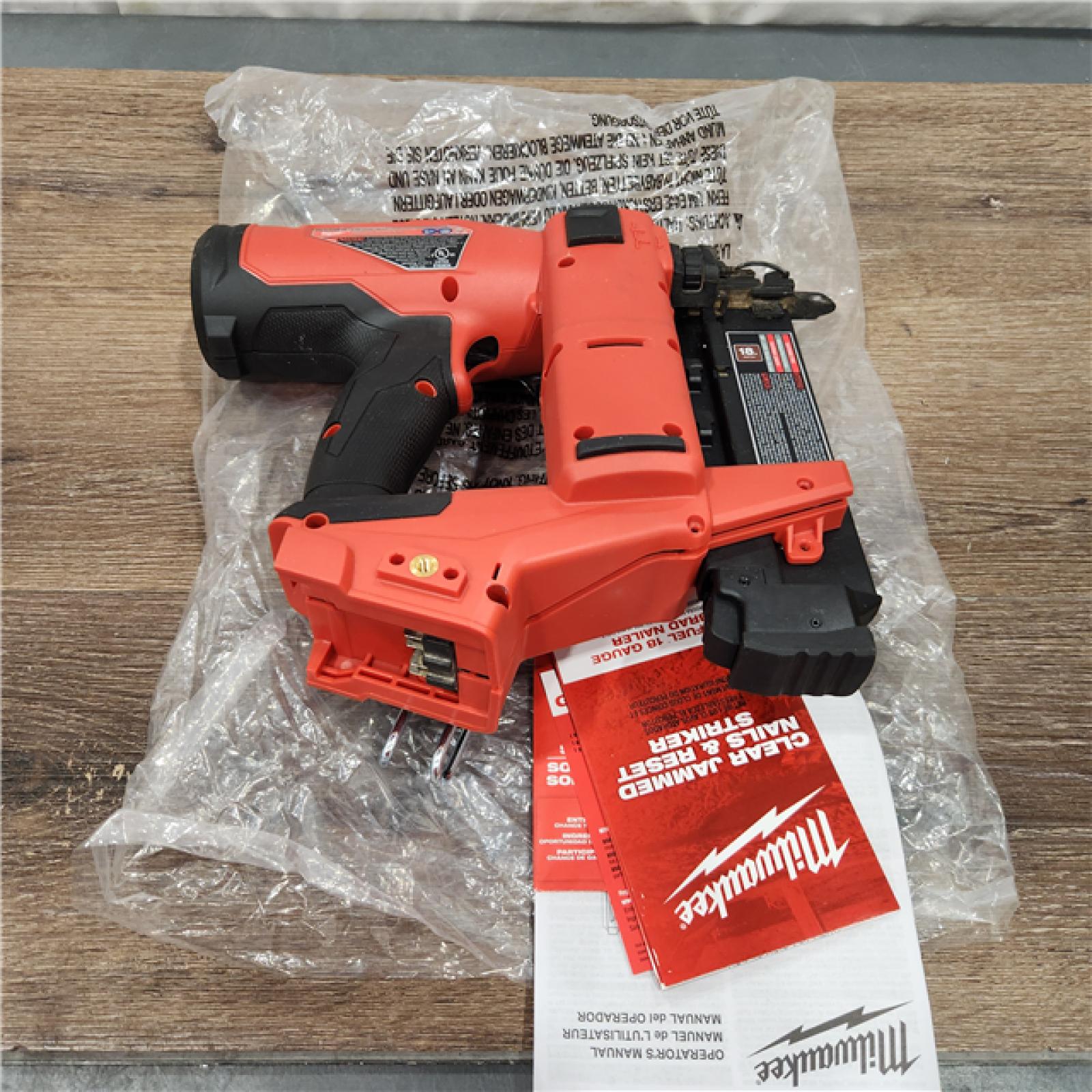 AS-IS Milwaukee M18 FUEL 18 Gauge Brad Nailer