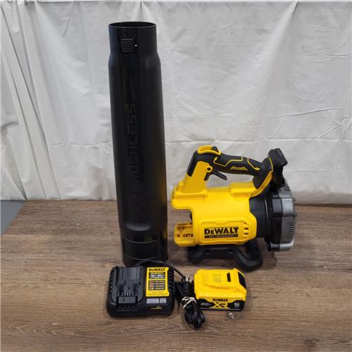 AS-IS DeWalt Brushless Cordless Battery Powered Handheld Leaf Blower KIT