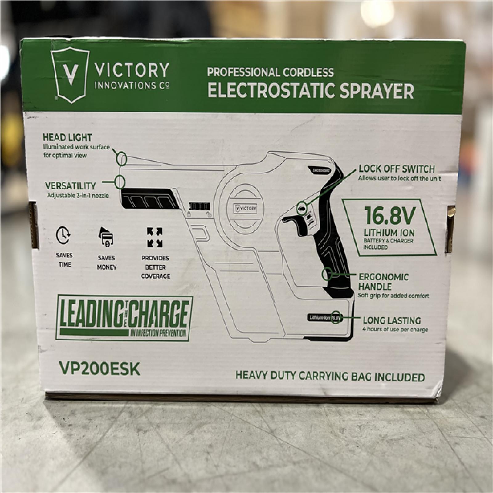 NEW! -  Victory Electrostatic Handheld Sprayer