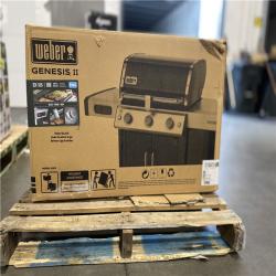 DALLAS LOCATION -  Weber Genesis II Smart EX-315 3-Burner Natural Gas Grill in Black with Connect Smart Grilling Technology