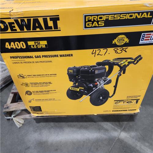 Dallas Location - As-Is DXPW61377 Dewalt 4400 PSI Pressure Washer