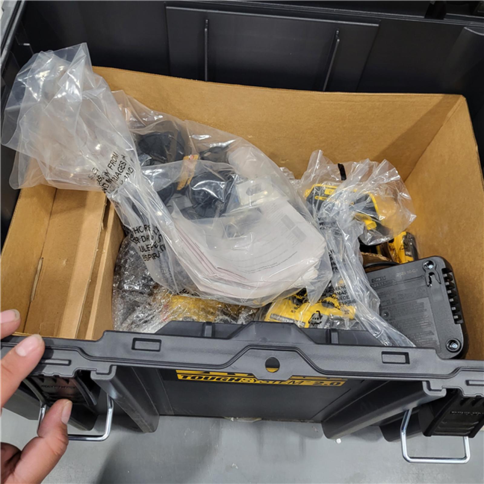 AS-IS Dewalt 20-Volt MAX ToughSystem Lithium-Ion 6-Tool Cordless Combo Kit