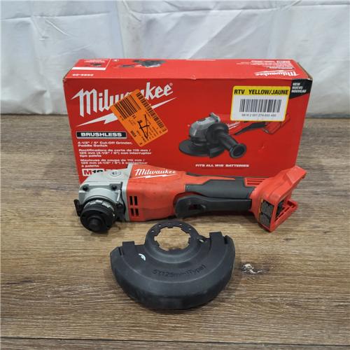 AS-IS Milwaukee 2686-20 18V Cordless 4.5 /5  Grinder W/ Paddle Switch (Tool Only)