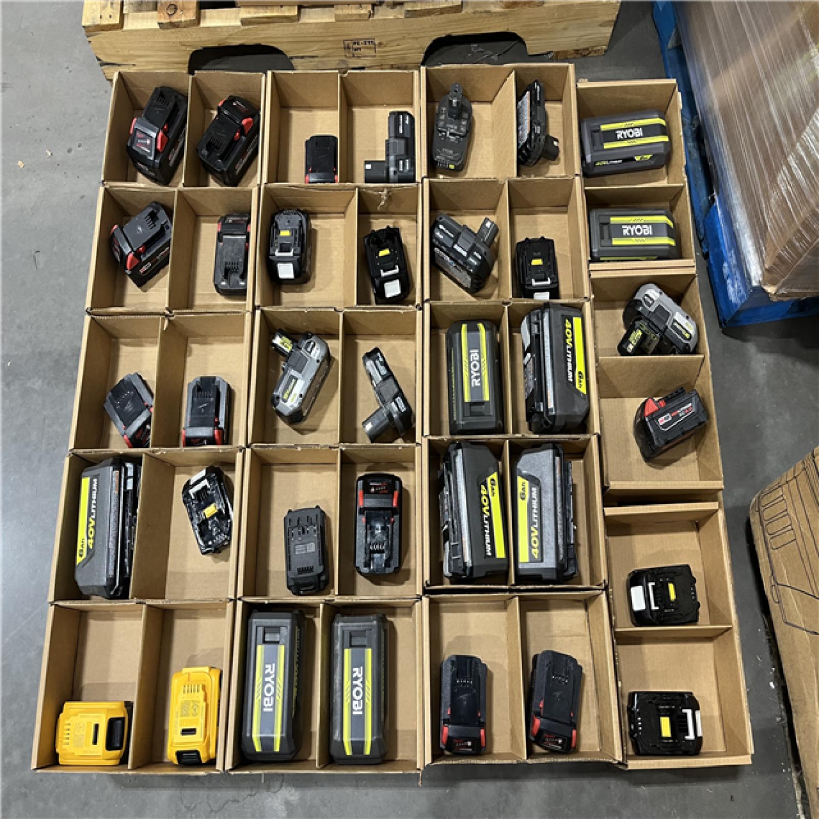 DALLAS LOCATION - AS-IS BATTERY PALLET