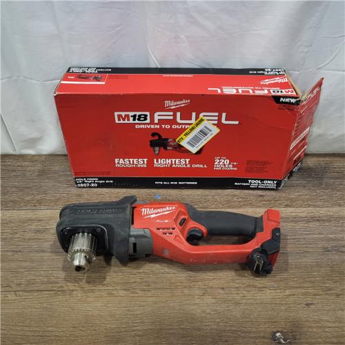 AS-IS Milwaukee M18 18V Fuel Hole Hawg 1/2  Right Angle Drill 2807-20