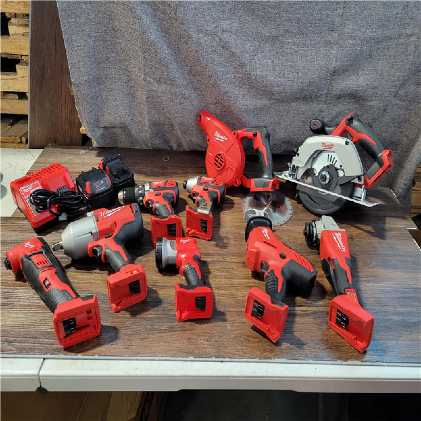 CALIFORNIA NEW MILWAUKEE M18 9-TOOL COMBO KIT