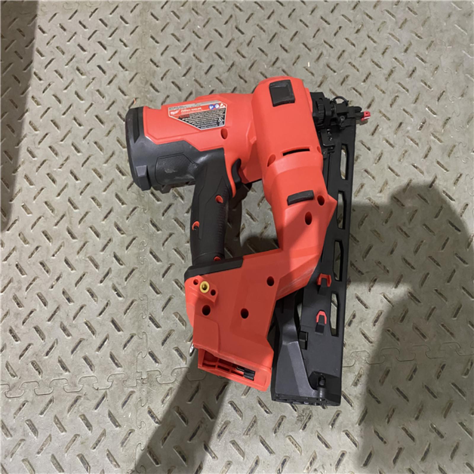 Houston location AS-IS Milwaukee 2841-20 18V Cordless Gen II 16 Gauge Angled Finish Nailer (Tool Only)