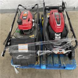 Houston Location AS-IS - (2Qty) Honda Hrn Lawn Mowers