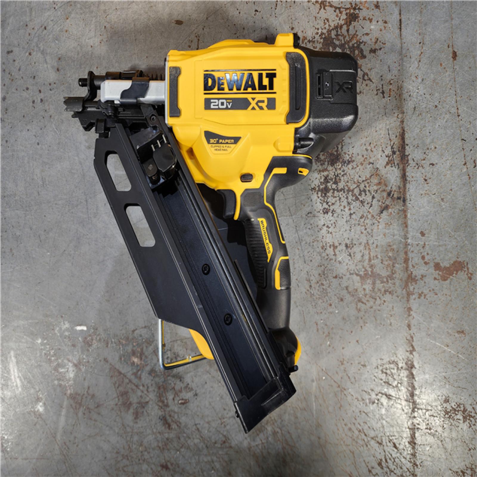 HOUSTON LOCATION - AS-IS DEWALT 20-Volt 30Â° Cordless Framing Nailer (Tool-Only)