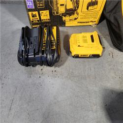 HOUSTON LOCATION - AS-IS DEWALT ATOMIC 20V MAX Lithium Ion Cordless 23 Gauge Pin Nailer Kit with 2.0Ah Battery and Charger