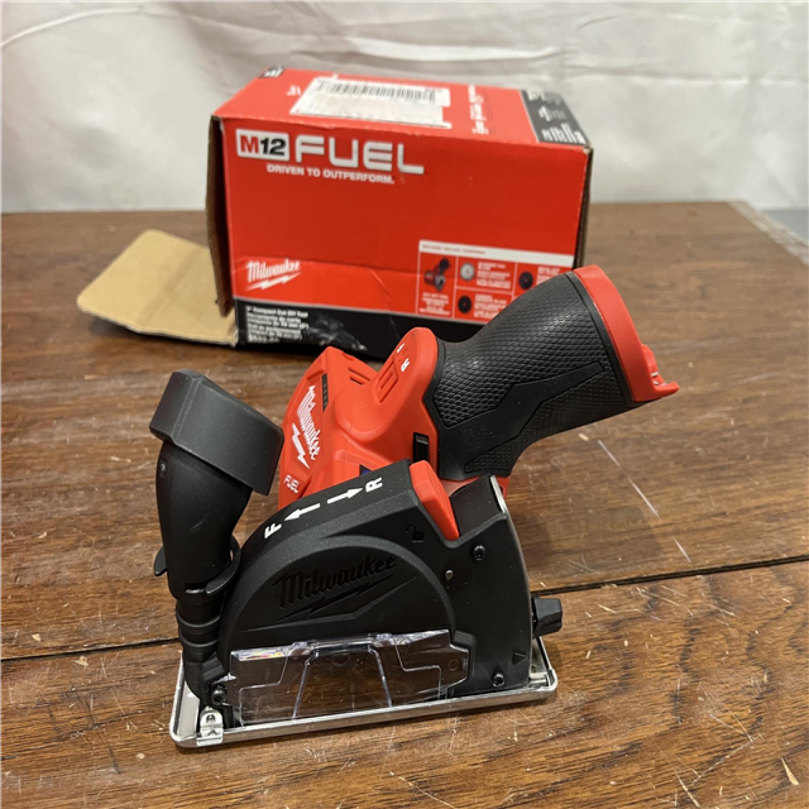 AS-IS M12 FUEL 12V Lithium-Ion Brushless Cordless 3 in. Cut Off Saw (Tool-Only)