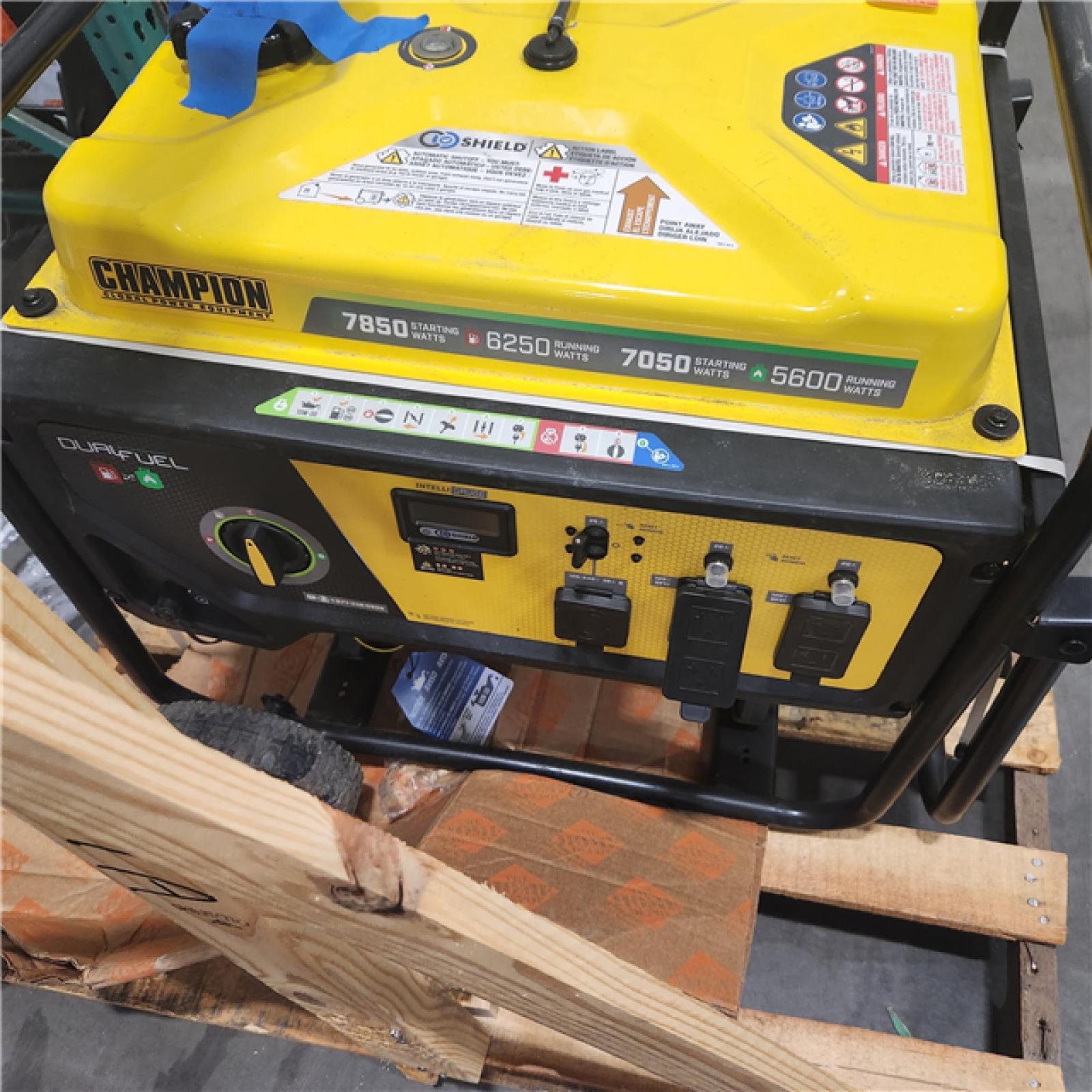 Dallas Location - As-Is Champion Power Equipment 7850/6250-Watt Portable Generator