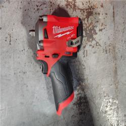 HOUSTON LOCATION - AS-IS (APPEARS LIKE NEW) Milwaukee 2554-22 M12 FUEL Stubby 3/8 in. Impact Wrench Kit