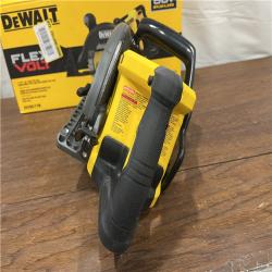 AS-ISDEWALT FLEXVOLT 60V MAX Cordless Brushless 7-1/4 in. Wormdrive Style Circular Saw (Tool Only)