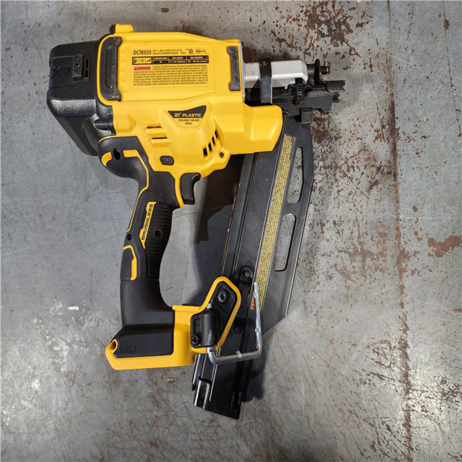 HOUSTON LOCATION - AS-IS DEWALT 20-Volt 21Â° Cordless Framing Nailer (Tool-Only)