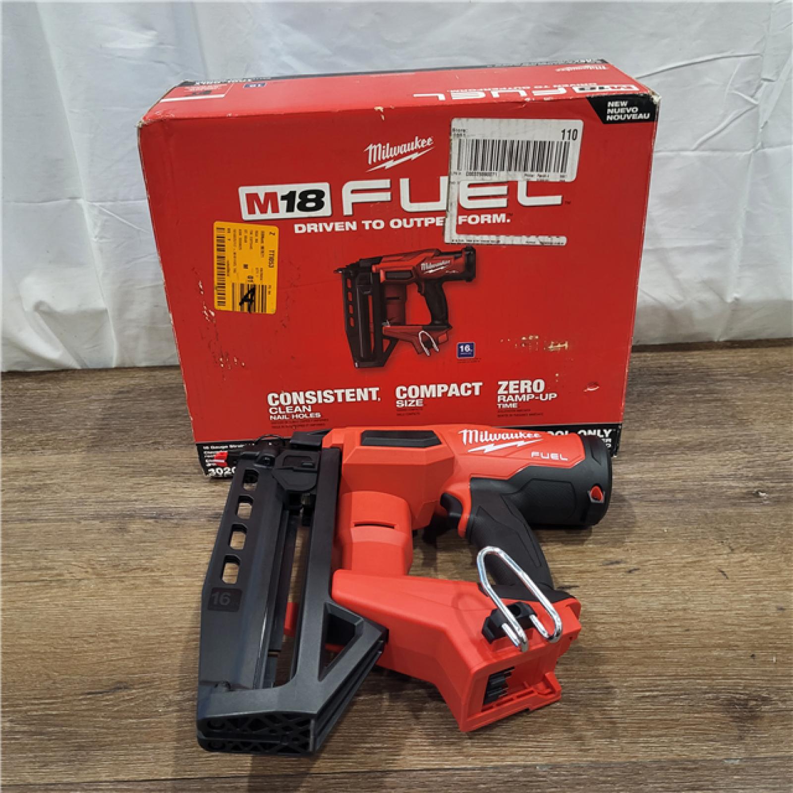 AS-IS Milwaukee Tool Cordless Finish Nail Gun 18 V 3020-20