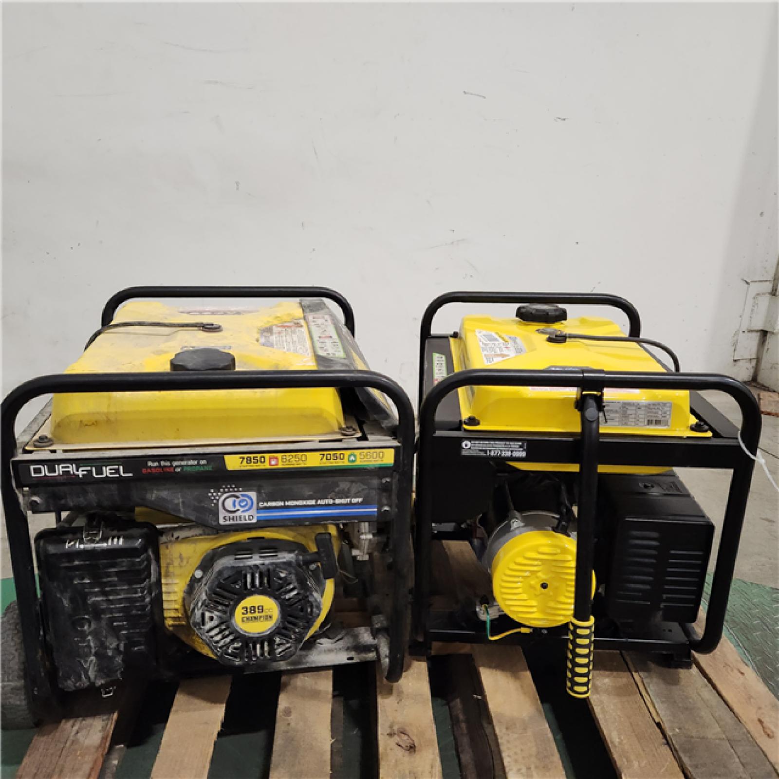 Dallas Location - As-Is Champion Power Equipment Watt  Gas Portable Generator(Lot Of 2)