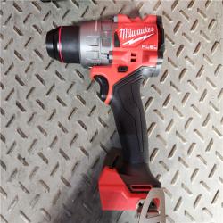 HOUSTON LOCATION - AS-IS (APPEARS LIKE NEW) Milwaukee 2904-22 Hammer Drill Driver Kit with Batteries  Charger & Tool Case  Red