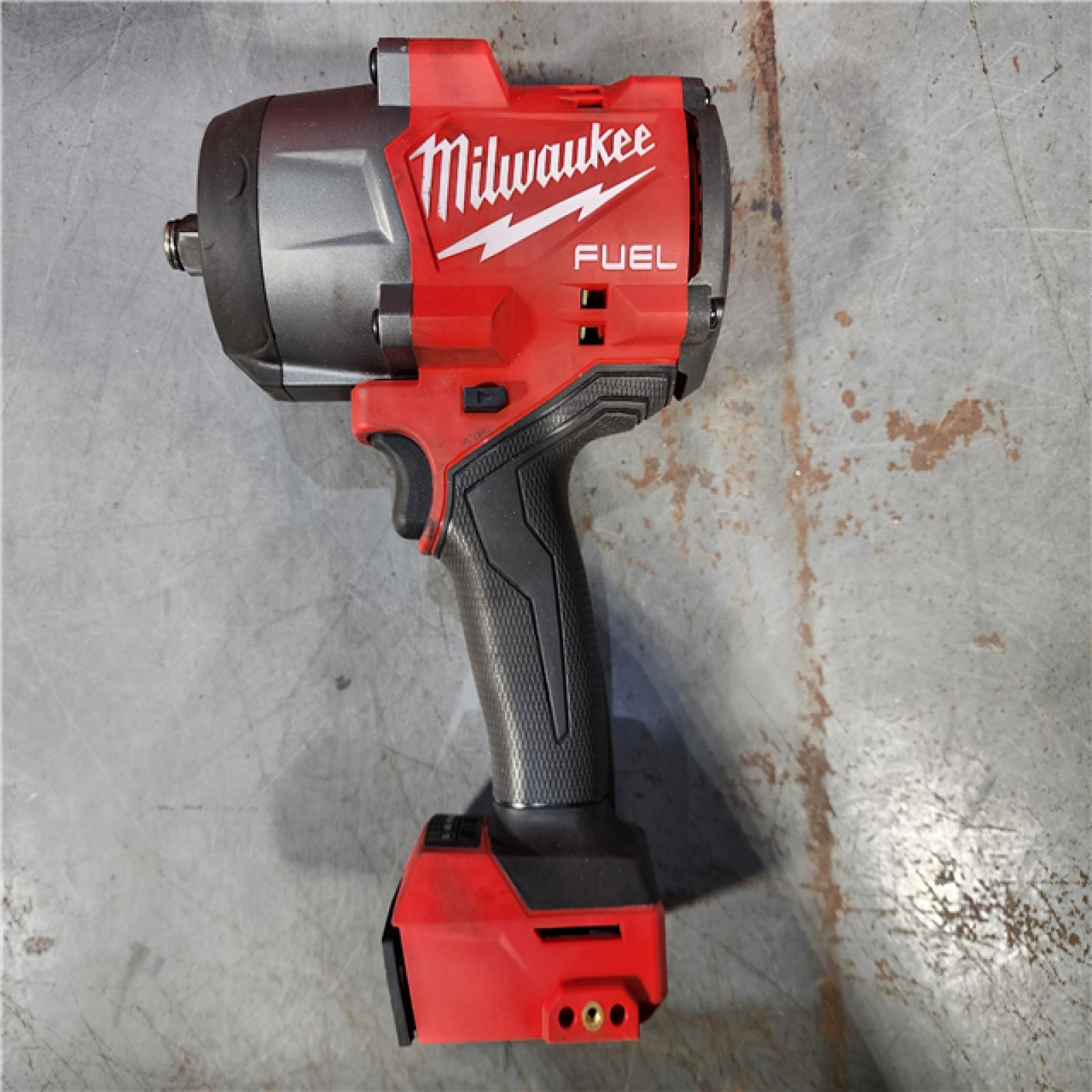 HOUSTON LOCATION - AS-IS Milwaukee M18 1/2 in. Cordless Brushless High Torque Impact Wrench Kit (Battery & Charger)