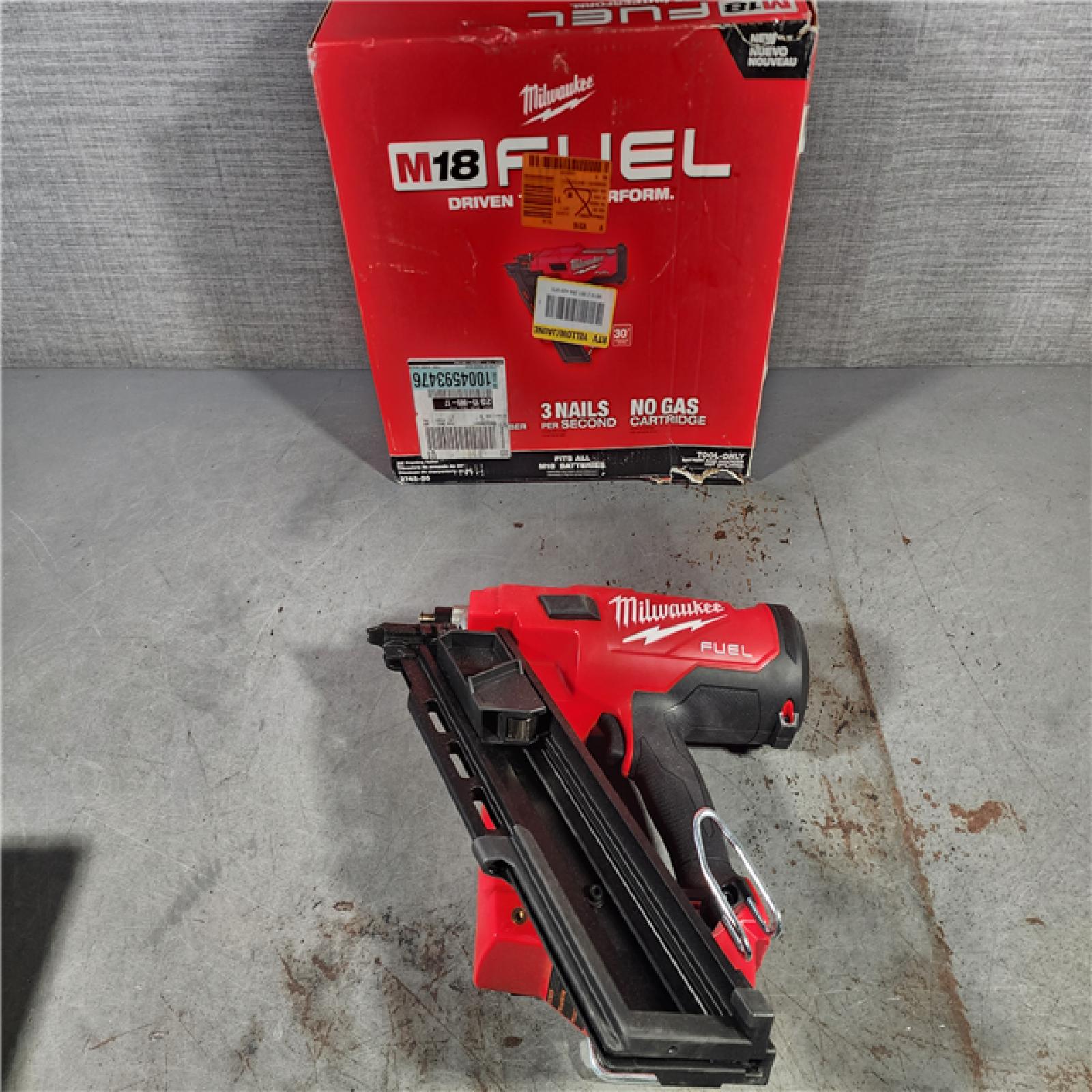 HOUSTON LOCATION - AS-IS M18 FUEL 3-1/2 in. 18-Volt 30-Degree Lithium-Ion Brushless Cordless Framing Nailer (Tool-Only)