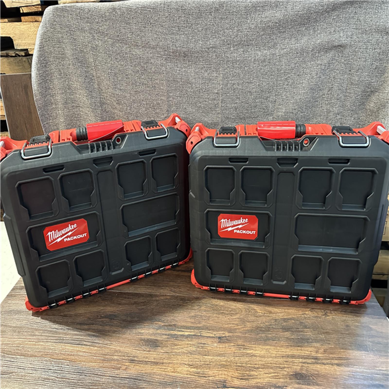 California AS-IS Milwaukee Packout Tool Box (2 Pieces)