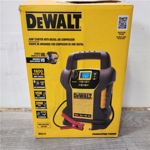 Phoenix Location DEWALT 1600 Peak Amp Jump Starter with Digital Compressor and USB Power Bank