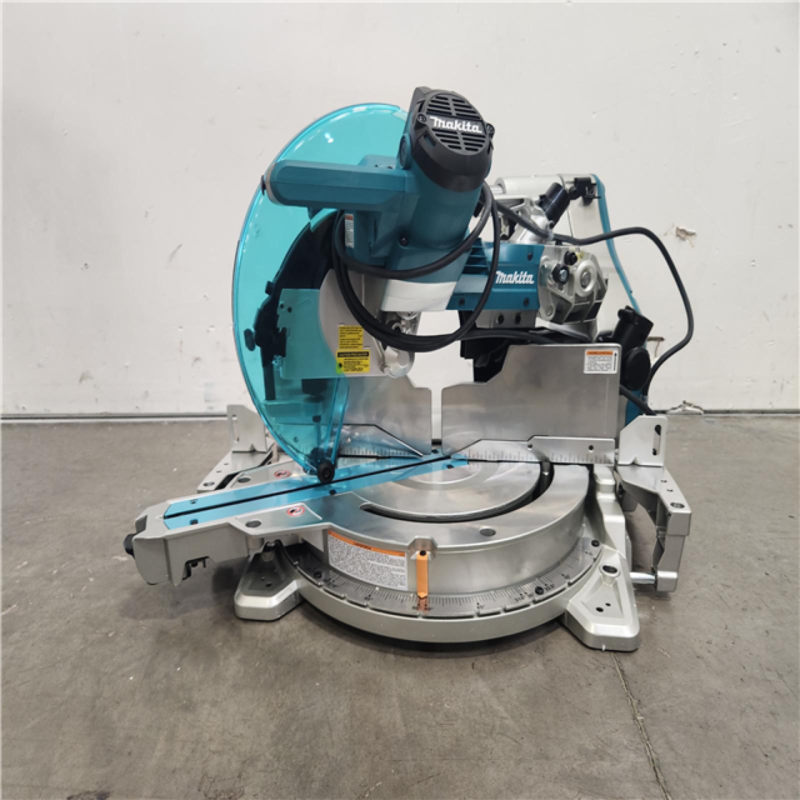 Phoenix Location Appears NEW Makita 15 Amp 12 in. Dual-Bevel Sliding Compound Miter Saw with Laser LS1219L
