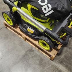 DALLAS LOCATION - AS-IS RYOBI 40V HP Brushless 21 in. Cordless Battery Walk Behind Self-Propelled Lawn Mower with (2) 6.0 Ah Batteries and Charger