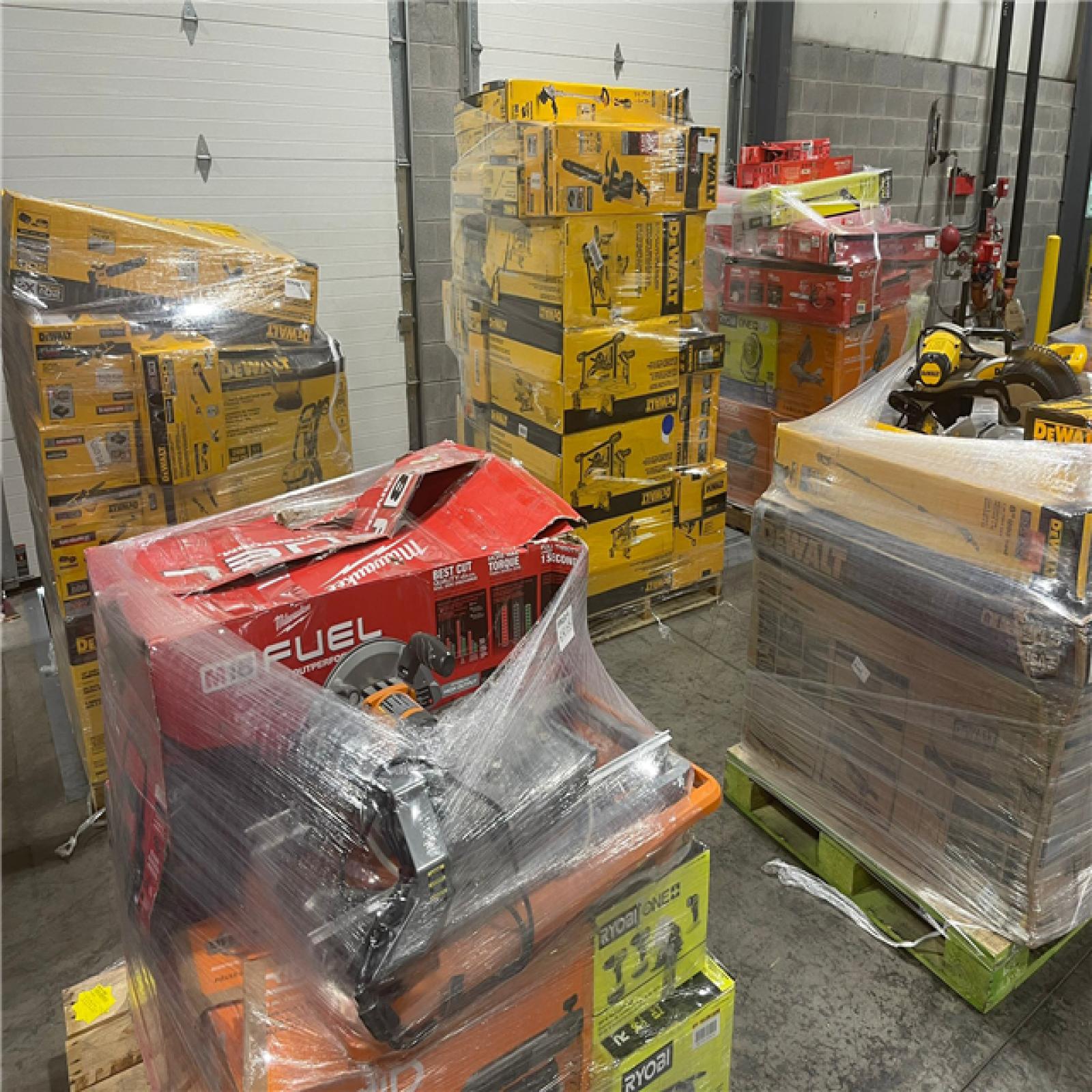 Pittston Location As-Is Power Tools Partial Truckload (6 pallets) 1359212-A