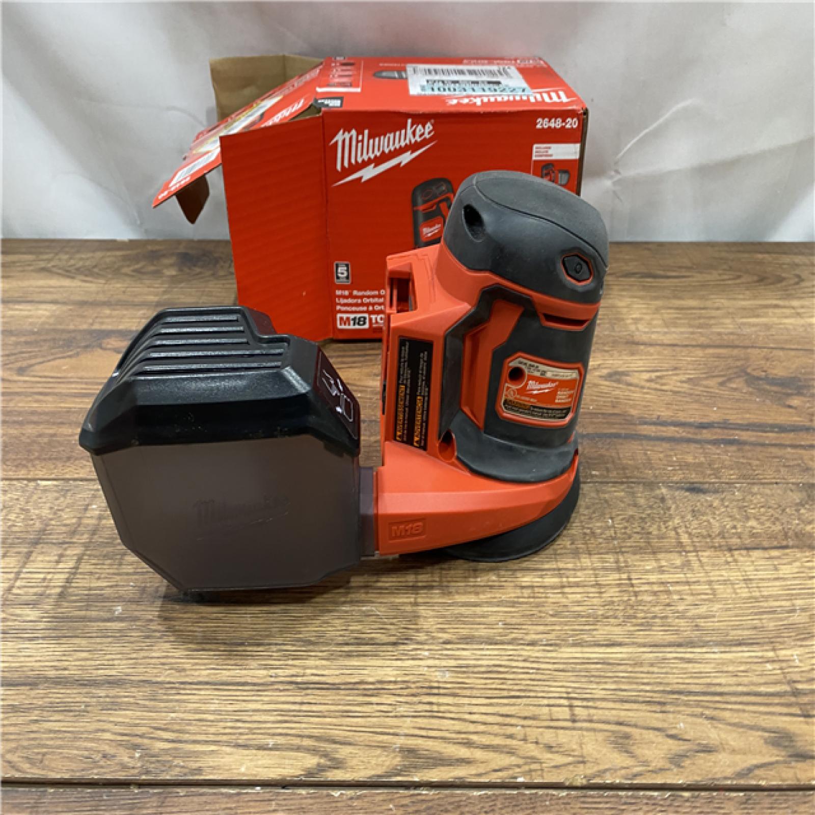 AS IS Milwaukee 2648-20 - M18 5  7000-12000 Opm Cordless Variable Speed Random Orbital Sander