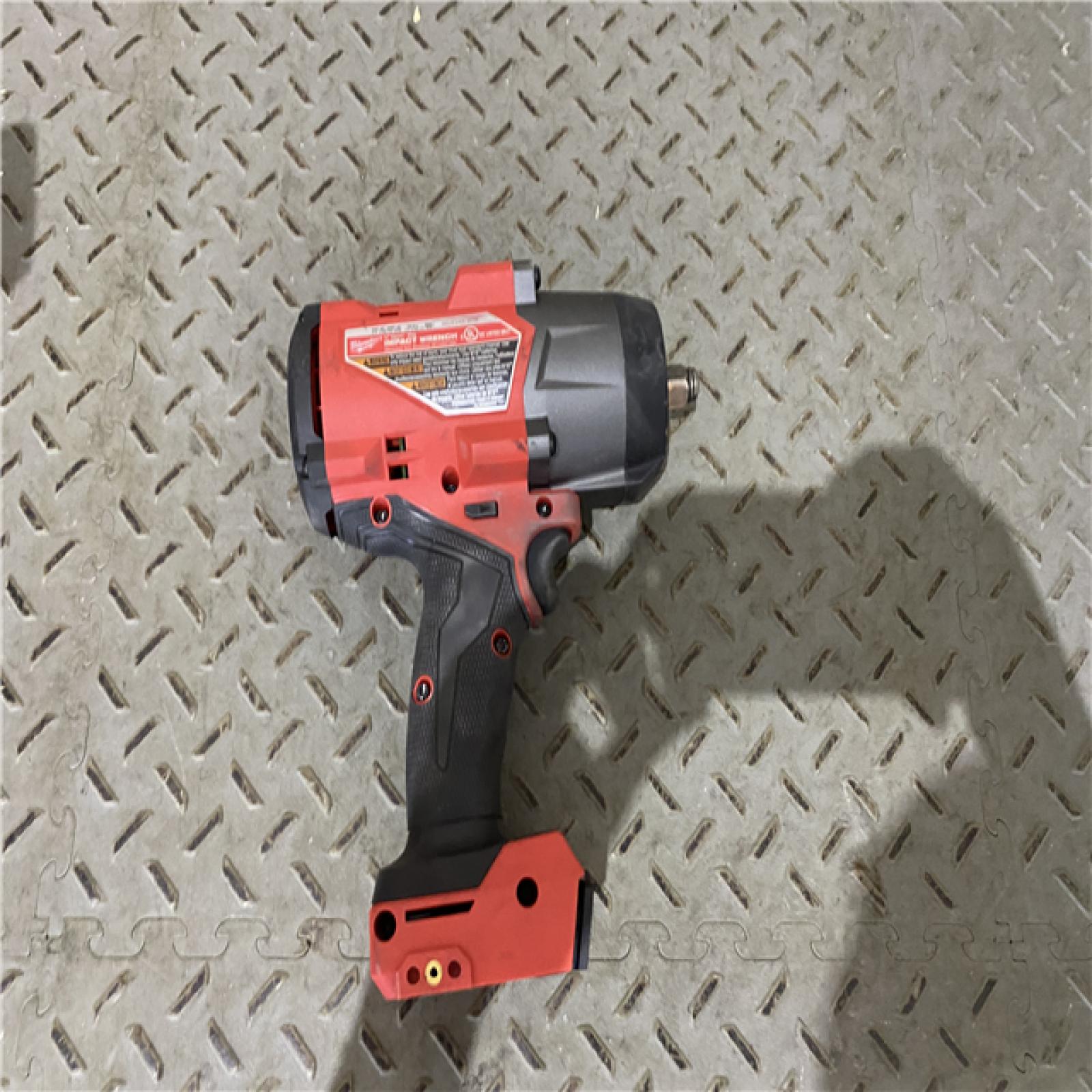 Houston location AS-IS MILWAUKEE M18 FUEL 18V Lithium-Ion Brushless Cordless 1/2 in. Impact Wrench with Friction Ring (Tool-Only)