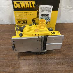 AS-ISDEWALT DCP580B 20V MAX Lithium Ion Brushless Planer