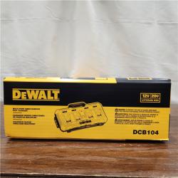 NEW DEWALT 12V/20V/60V MAX 4-Port Lithium-Ion Battery Charger