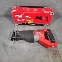 HOUSTON LOCATION - AS-IS Milwaukee M18 Fuel 18V Brushless Super Sawzall Reciprocating Saw 2722-20 (Bare Tool)