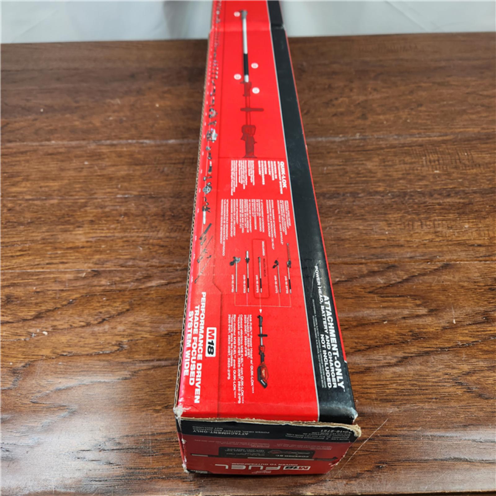 NEW! Milwaukee M18 FUEL 18V 3-foot Quik-Lok Extension Attachment