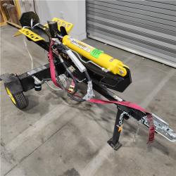 Dallas Location - As-Is Champion Power Equipment 27 Ton 224 cc Gas Wood Log Splitter