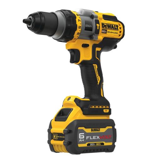 NEW! Dewalt FLEXVOLT 20 Volt 1/2 in. Brushless Cordless Hammer Drill/Driver Kit (Battery & Charger)