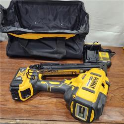 AS-IS DEWALT 20V MAX XR 15 Ga. Cordless 34 Deg Nailer 20 V