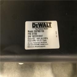 California AS-IS DEWALT 4400 PSI 4.0 GPM Gas Cold Water Pressure Washer with 420cc Engine-Appears LIKE-NEW Condition